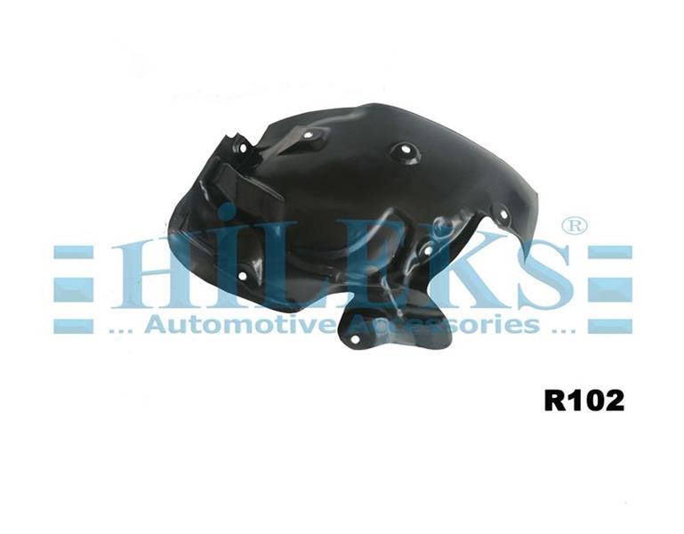 HILEKS ÇAMURLUK DAVLUMBAZI ÖNÜN ARKASI SOL MEGANE III-FLUENCE 08-12 OEM: 638428815R - HILEKS R102 kodlu oto yedek parça görseli