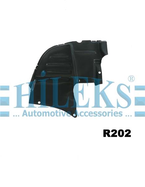 HILEKS TAMPON KORUYUCU MUHAFAZA PLASTİĞİ SOL MEGANE 95-02 OEM: 7700413202 - HILEKS R202 kodlu oto yedek parça görseli