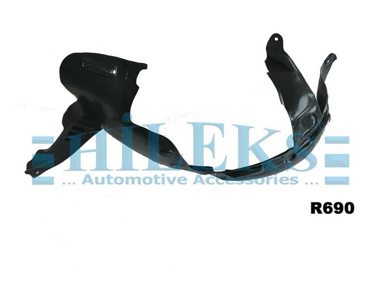 HILEKS ÇAMURLUK DAVLUMBAZI PVC ÖN İÇ SOL CLIO III SYMBOL 07 8200699690 OEM: 8200699690 - HILEKS R690 kodlu oto yedek parça görseli