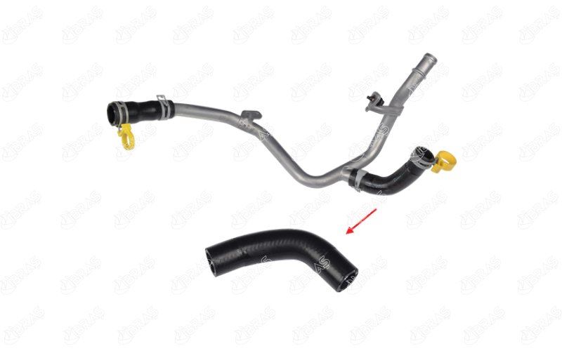 IBRAS SOĞUTMA HORTUMU METAL BORU HARİÇ OK İLE GÖSTERİLEN HORTUM DACIA DOKKER 1.5 BLUE DCi 95 KEJL 19 210471593R-6082000052 OEM: 210471593R-6082000052 - IBRAS 11029 kodlu oto yedek parça görseli