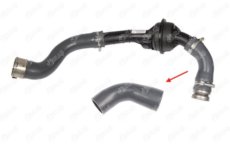 IBRAS TURBO HORTUMU PLASTİK BORU HARİÇ OK İLE GÖSTERİLEN KÜÇÜK HORTUM DACIA DOKKER 12 144600661R OEM: 144600661R - IBRAS 11032 kodlu oto yedek parça görseli