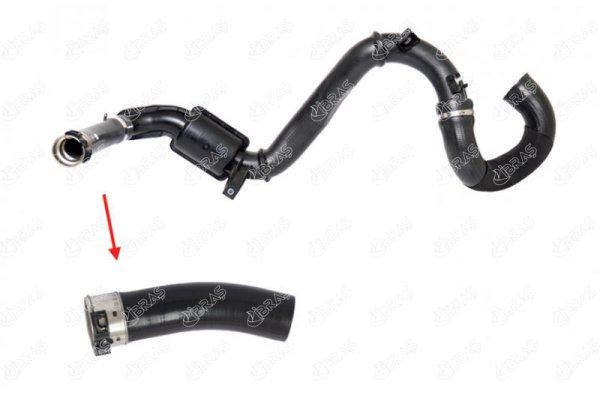 IBRAS TURBO HORTUMU RENAULT TRAFIC II 06 OPEL VİVARO A 06 2.0dCi 2.0CDTI KÜÇÜK 144607066R-8200808665-93861970 OEM: 144607066R-8200808665-93861970 - IBRAS 12323 kodlu oto yedek parça görseli