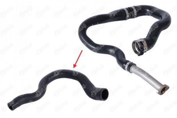 IBRAS ISI DEĞİŞTİRİCİ HORTUMU FIAT PALIO-ALBEA-PUNTO-DOBLO-500-LİNEA ALFA ROMEO MİTO OPEL MERİVA-CORSA C-D ASTRA H SUZUKI SWIFT IV-SWIFT III-SPLASH 55184653-55180038-5851946 OEM: 55184653-55180038-5851946 - IBRAS 15055 kodlu oto yedek parça görseli