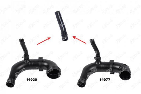 IBRAS TURBO BORUSU HORTUMU ALBEA-DOBLO-PALIO-PUNTO-FIORINO 1.3 MTJ 55189122 OEM: 55189122 - IBRAS 15267 kodlu oto yedek parça görseli