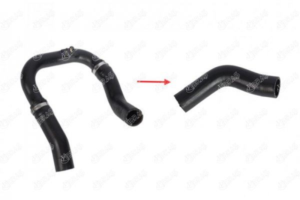 IBRAS TURBO HORTUMU BÜYÜK PLASTİK PARÇA HARİÇ GRANDE PUNTO 1.3 MULT. 90 HP OEM: 55703081 - IBRAS 15296 kodlu oto yedek parça görseli