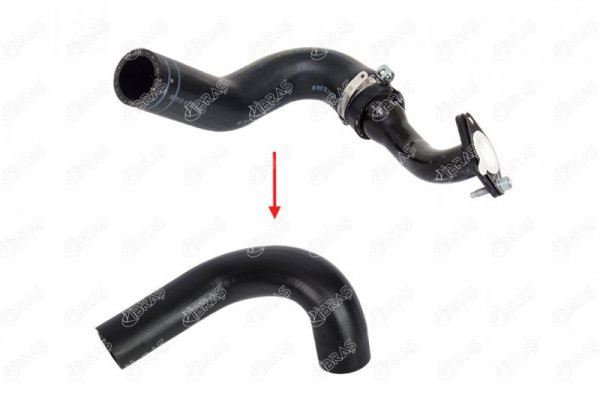 IBRAS TURBO HORTUMU METAL BORU HARİÇ FIAT LINEA 1.3 MJT 85-90 HP 51800390 OEM: 51800390 - IBRAS 15409 kodlu oto yedek parça görseli