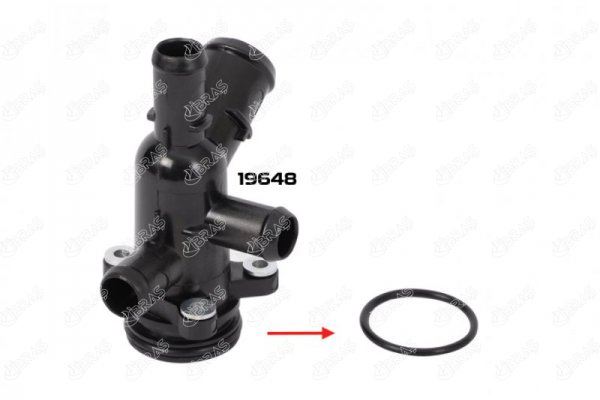 IBRAS DEVİRDAİM BORUSU CONTASI TRANSİT V184-V347 2.4 TDCI LAND ROVER DEFENDER 2.4 TDCI 43.20mm x 3.53mm W706798S300-1136389-LR004614 OEM: W706798S300-1136389-LR004614 - IBRAS 19696 kodlu oto yedek parça görseli