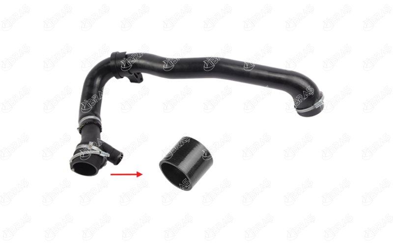 IBRAS TURBO HORTUMU KÜÇÜK HORTUM FORD MONDEO IV 9G916K863CB-1715459-9G916F075AA OEM: 9G916K863CB-1715459-9G916F075AA - IBRAS 20046 kodlu oto yedek parça görseli