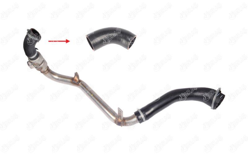 IBRAS TURBO HORTUMU METAL BORU HARİÇ OK İLE GÖSTERİLEN KÜÇÜK HORTUM FORD GALAXY II 2.2 TDCI 08-12 8G916C646AC-8G916C646AD OEM: 8G916C646AB-1507991-1535011-1594907 - IBRAS 20051 kodlu oto yedek parça görseli