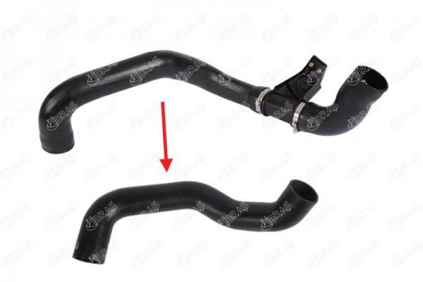 IBRAS TURBOSARJ HORTUMU SOL MERCEDES SPRINTER B901 B905 BUYUK A9015284782 OEM: A9015284782 - IBRAS 33407 kodlu oto yedek parça görseli