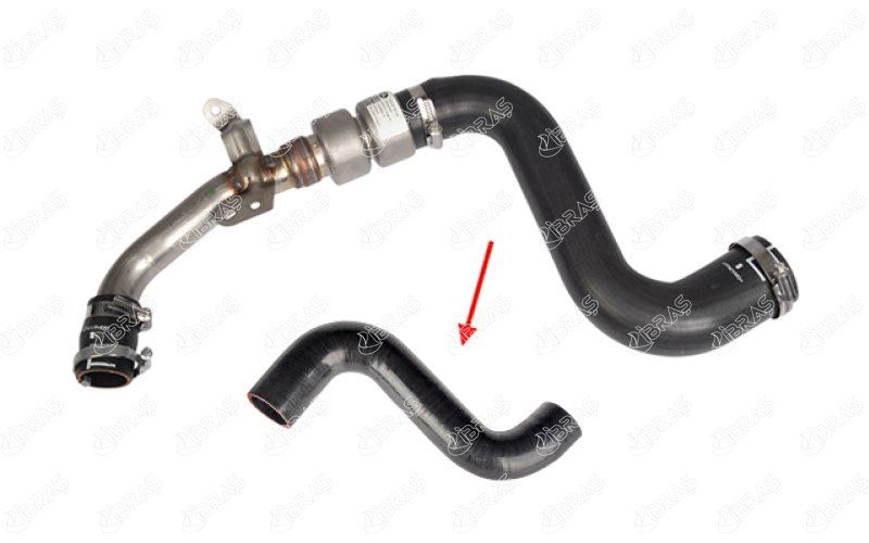 IBRAS TURBO HORTUMLARI RANGE ROVER III 3.6 D 4x4 368DT OEM: 7H429F788CB-PNH500460 - IBRAS 34900 kodlu oto yedek parça görseli