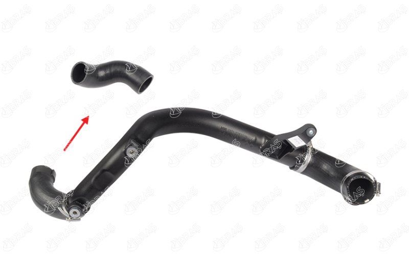 IBRAS TURBO HORTUMU PLASTİK BORU HARİÇ OK İLE GÖSTERİLEN KÜÇÜK HORTUM MINI COOPER MINI CLUBMAN R55 COOPER D 07-10 13712753079 OEM: 13712753079 - IBRAS 35018 kodlu oto yedek parça görseli