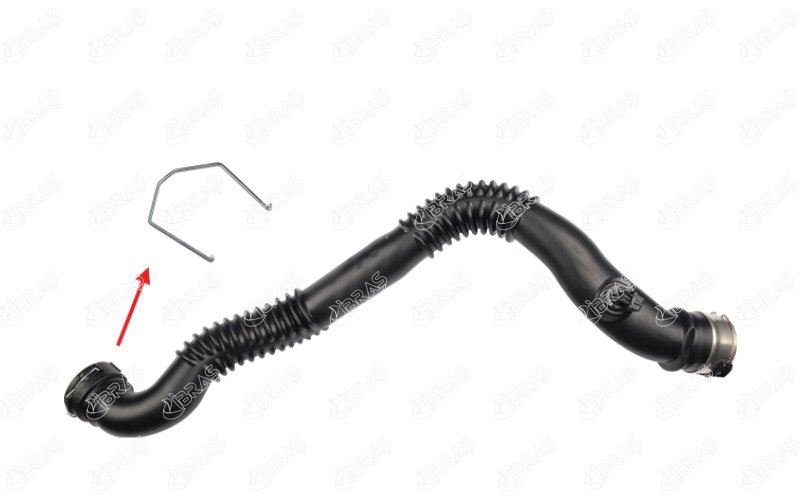 IBRAS TURBO BORUSU SEKMANI BMW 5 E61 520D N47 D20A-D20C 07-10 11617803748 OEM: 11617803748 - IBRAS 35267 kodlu oto yedek parça görseli