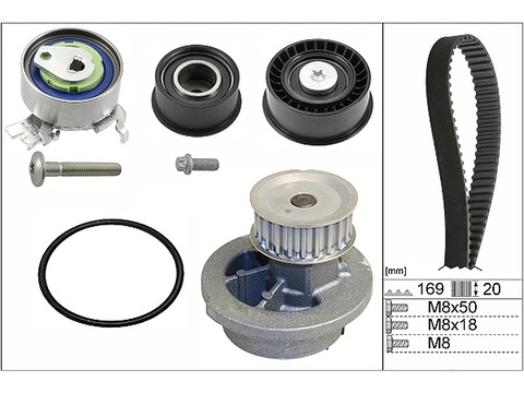 INA DEVİRDAİMLİ EKSANTRİK GERGİ KİTİ ASTRA F-CORSA B-VECTRA B 1.4i-1.6i-1.8i 16V X14XE-X16XEL-X18XE 1334066-9192797-90444079 95516734-1606274-93180219-1629061 OEM: 95516734-1606274-93180219-1629061 - INA 530007830 kodlu oto yedek parça görseli