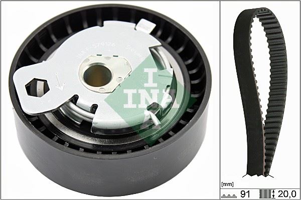 INA TRİGER SETİ CONNECT 2002>2013 1.8 TDCİ OEM: 2T1Q6M260AA-2T1Q6M000A1A-T180480 - INA 530014210 kodlu oto yedek parça görseli