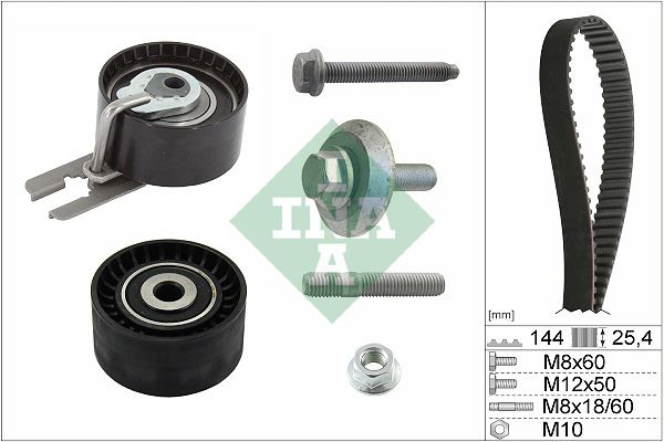 INA TRİGER SETİ C2-C3-NEMO-BIPPER-206-307 FIESTA 02 08 FUSION 02 14 1.4 TDCİ-HDİ 02 2S6Q8A615AB-0831.T3 OEM: 2S6Q8A615AB-0831.T3 - INA 530023910 kodlu oto yedek parça görseli