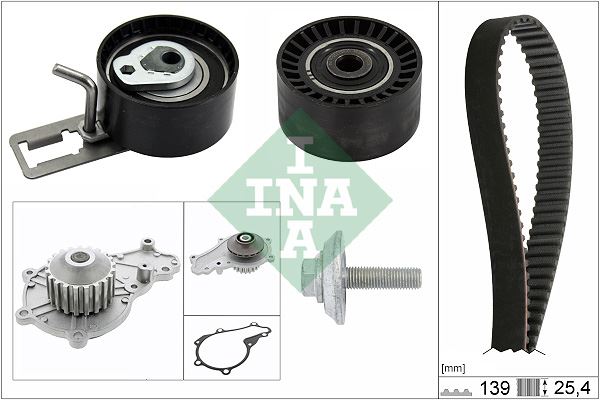 INA TRIGER SETI DEVIRDAIM P206-P207-P307-P2008-C1-C2-C3 I II II C3 PLURIEL XSARA II 1.4 HDI DV4TD FIESTA 1.4 TDCI 1609417380-2S6Q8591BA DEVİRDAİMLİ 1613562080-1608747680-AV2Q8A615AB OEM: 1613562080-1608747680-AV2Q8A615AB - INA 530057730 kodlu oto yedek parça görseli