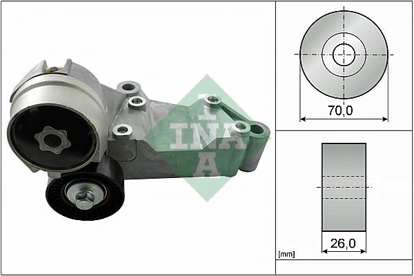 INA ALTERNATÖR GERGİ RULMANI KÜTÜKLÜ CONNECT 02 14 FOCUS I 98 04 1.8 TDCİ 1S4Q6A228AF-1069359-1073485-1079155 OEM: 1S4Q6A228AF-1069359-1073485-1079155 - INA 534014610 kodlu oto yedek parça görseli
