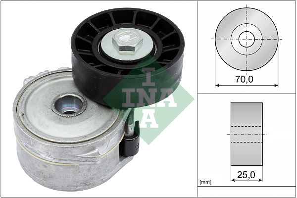 INA ALTERNATÖR GERGİ RULMANI KÜTÜKLÜ C4-C5-C8-JUMPY-307-308-407-508-607-608-EXPERT-FOCUS 2.0HDI-2.0TDI 5751.A7-9650542480-1253954-1310771 OEM: 5751.A7-9650542480-1253954-1310771 - INA 534033410 kodlu oto yedek parça görseli