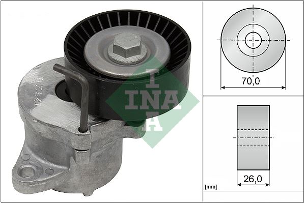 INA ALTERNATÖR GERGİ RULMANI KÜTÜKLÜ ASTRA J-INSIGNIA-ZAFIRA TOURER C- 2.0 CDTİ 10 55562864-1340269 OEM: 55562864-1340269 - INA 534043910 kodlu oto yedek parça görseli
