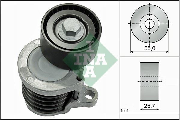 INA KAYIS GERGI RULMANI MERCEDES X253 W205 S205 C253 R172 W222 KUTUKLU A6512002470 OEM: A6512002470 - INA 534059110 kodlu oto yedek parça görseli