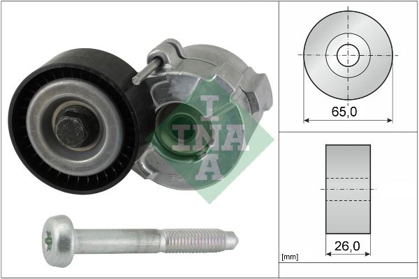 INA ALTERNATÖR GERGİ RULMANI KÜTÜKLÜ ASTRA H-VECTRA C-ZAFIRA 1.9CDTI-BRAVO II-DOBLO 1.6-1.9D 534024110 OEM: 51758385-51773551-55184980-55190813 - INA 534061010 kodlu oto yedek parça görseli