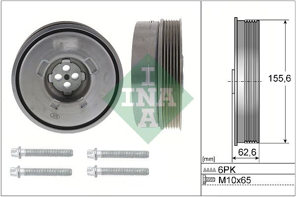 INA KRANK KASNAGI BMW F45 F46 F48 MINI F55 F56 F60 11238638614 OEM: 11238638614 - INA 544050120 kodlu oto yedek parça görseli