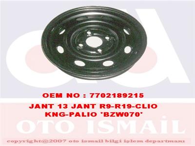 JANT- JANT 13 JANT 4 BİJON R9-R19-R21-MGN I-CLIO-KNG OEM: 7702189215-7701349748 - JANT 4190 kodlu oto yedek parça görseli