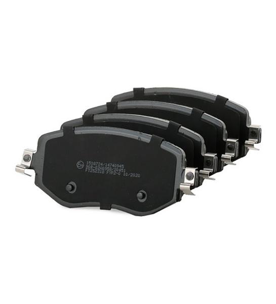 KALE-BALATA ÖN FREN BALATASI RENAULT MEGANE IV 15 TÜM MOTOR TİPLERİ G:129MM Y:58.4 MM K:18MM OEM: 410603407R-WVA22610-410605929R - KALE 22610 183 24 ANS KD13 kodlu oto yedek parça görseli