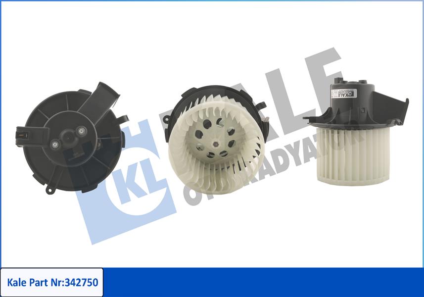 KALE-RADYATOR KALORİFER MOTORU 12V PEUGEOT 307-307 CC-307 SW OEM: 6441.P1 - KALE 342750 kodlu oto yedek parça görseli