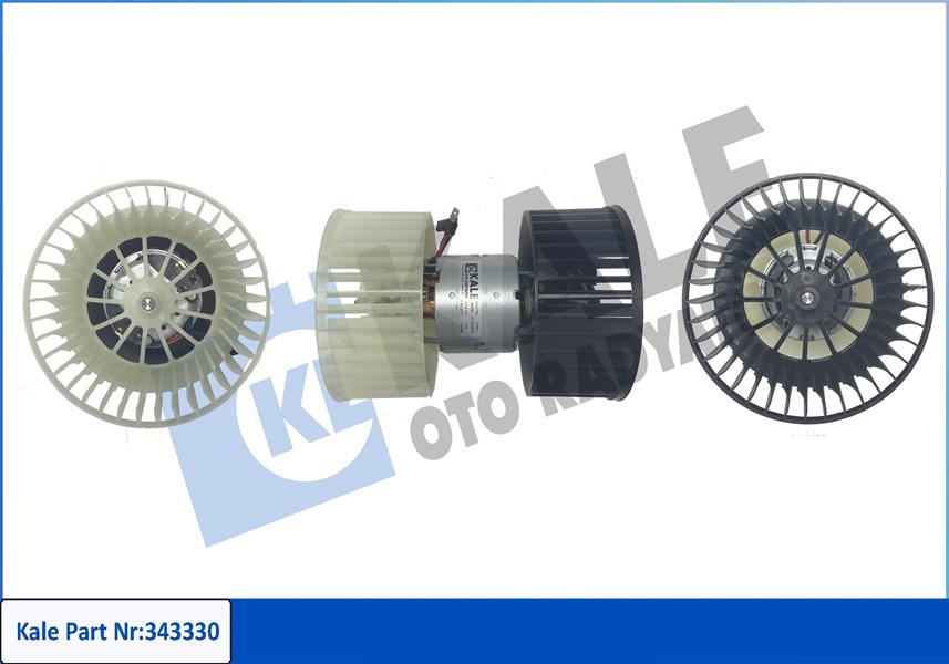 KALE-RADYATOR KALORIFER MOTORU BMW E36 90 99 12V 64111468453-64118390208 OEM: 64111468453-64118390208 - KALE 343330 kodlu oto yedek parça görseli