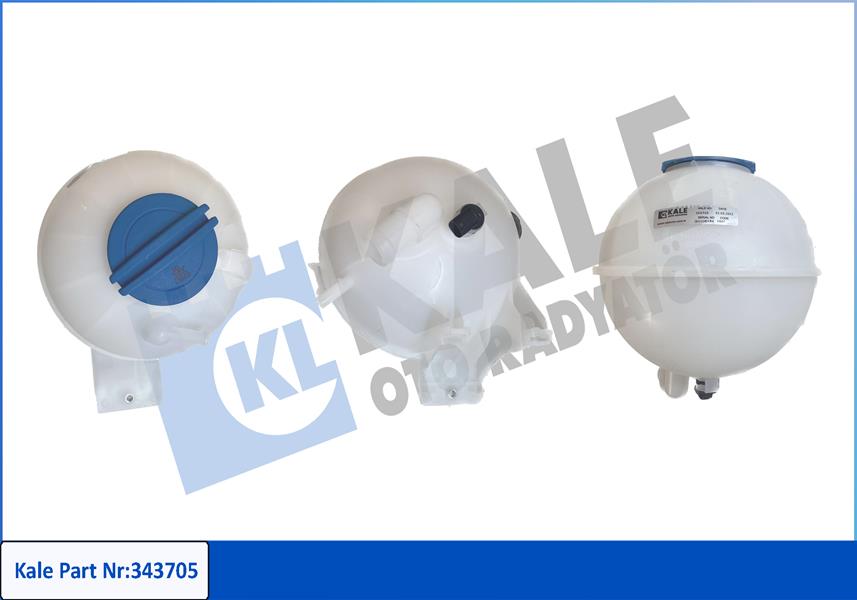 KALE-RADYATOR RADYATOR YEDEK SU DEPOSU MERCEDES SPRINTER B906 . VW CRAFTER 30-35-50 SENSORLU OEM: A9065010503-2E0121407 - KALE 343705 kodlu oto yedek parça görseli