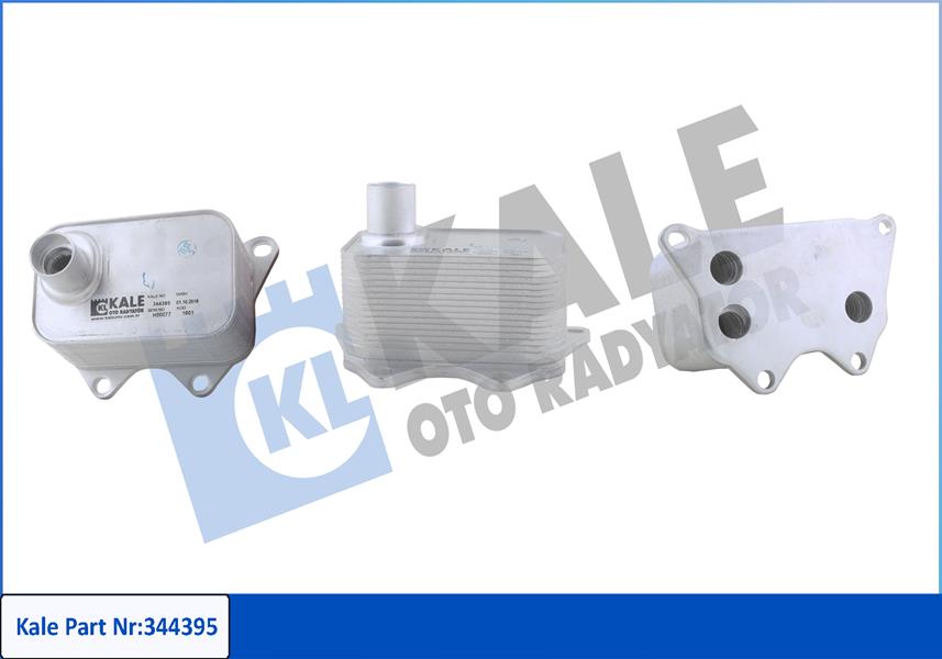 KALE-RADYATOR YAĞ SOĞUTUCUSU AMAROK-BEETLE-CC-JETTA-PASSAT-SCIROCCO-SHARAN-A4-Q3-OCTAVIA-SUPERB-YETI 1.8/2.0TF OEM: 06J117021D-06J117021J-06J117021P - KALE 344395 kodlu oto yedek parça görseli