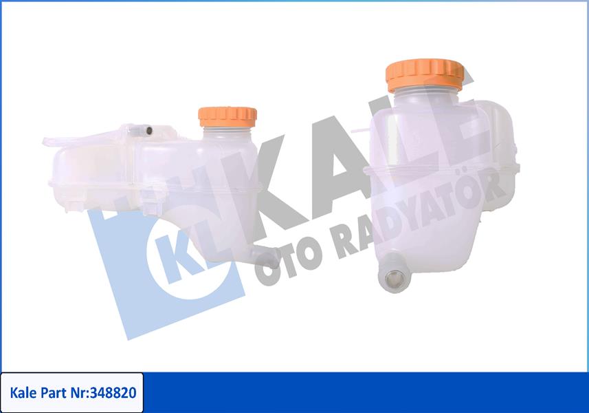 KALE-RADYATOR RADYATÖR YEDEK SU DEPOSU NISSAN QASHQAI II 13 X-TRAIL III 14 RENAULT KADJAR 15 1.2 TCe 1.3 TCe 1.5dCi 1.6dCi OEM: 217114EA0A - KALE 348820 kodlu oto yedek parça görseli