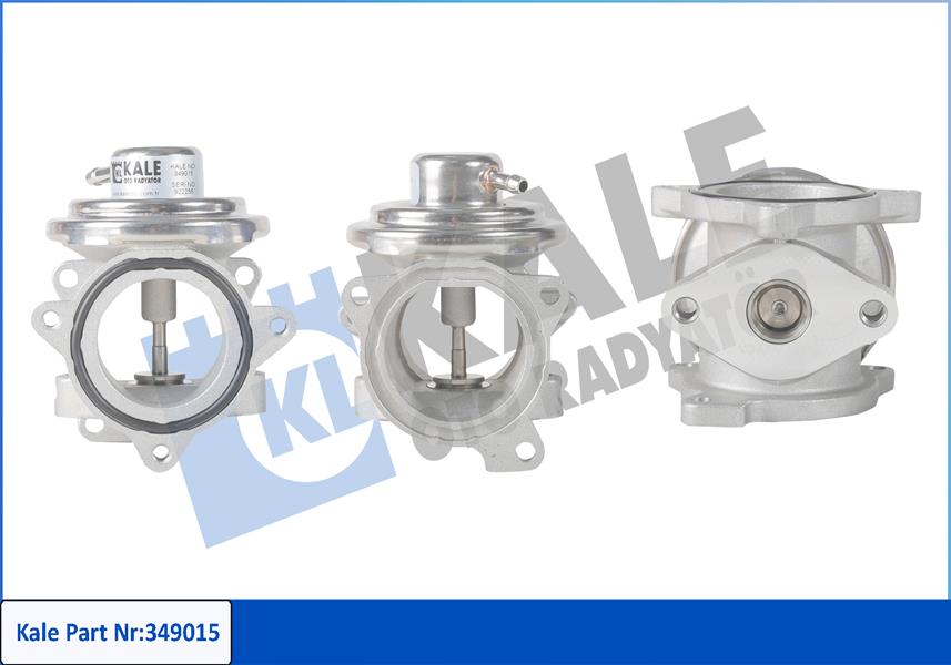 KALE-RADYATOR EGR VALFİ POLO 01-09 A2 00-05 CORDOBA-IBIZA 05-09 FABIA 05 1.4TDI BNM BNV BAY ATL BHC OEM: 045131501F-045131501K - KALE 349015 kodlu oto yedek parça görseli