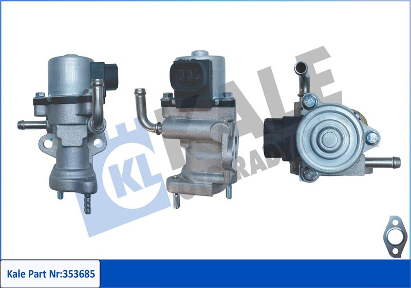 KALE-RADYATOR EGR VALFİ TOYOTA AURIS 1.4 D4D 07-12 COROLLA 1.4D 04-07 YARIS 1.4 D4D 05 MINI R50D OEM: 2562033030 - KALE 353685 kodlu oto yedek parça görseli