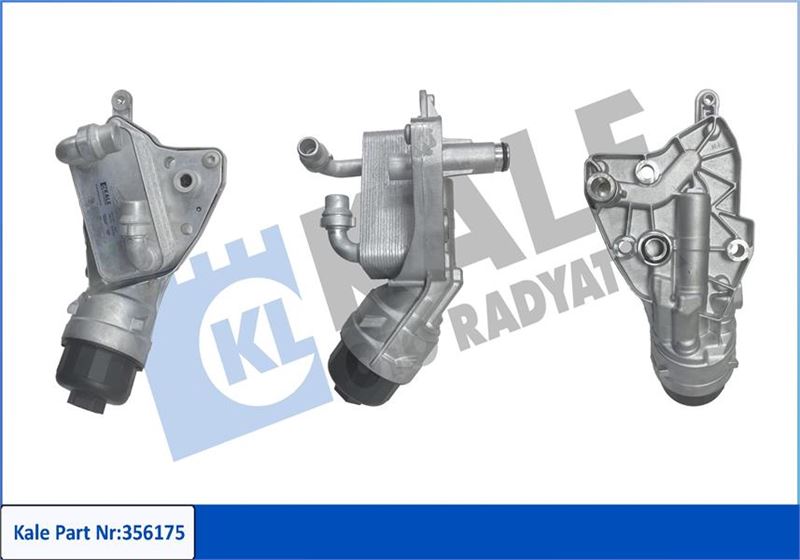 KALE-RADYATOR YAĞ SOĞUTUCUSU KOMPLE INSIGNIA A 08 17 ASTRA J 10 15 ZAFIRA C 11 DOBLO-BRAVO 2.0 CDTI-MTJ A20DTH A20DTC A20DTE Y20DTH 55595532-650184-55578737-55220875 OEM: 55595532-650184-55578737-55220875 - KALE 356175 kodlu oto yedek parça görseli