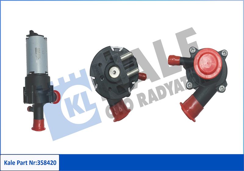 KALE-RADYATOR ILAVE SU POMPASI MERCEDES W202 C208 A208 W210 S210 R230 OEM: A0018353564 - KALE 358420 kodlu oto yedek parça görseli