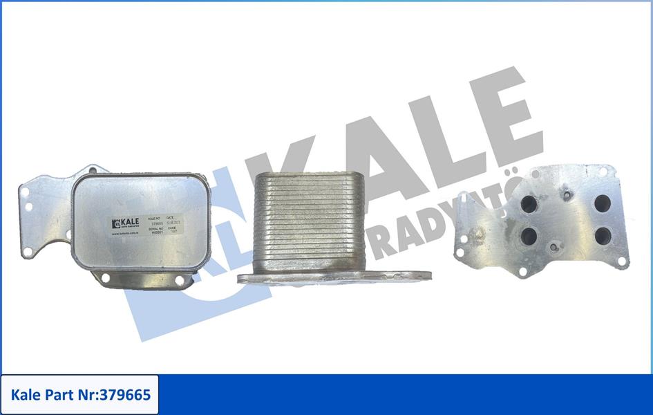 KALE-RADYATOR MOTOR YAG SOGUTUCUSU BMW B38 B46 B48 F20 F22 F30 F32 F34 F36 G20 G30 G32 G11 G12 G01 G02 OEM: 11428585624 - KALE 379665 kodlu oto yedek parça görseli