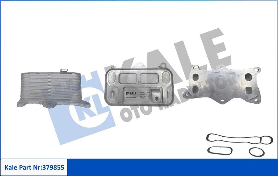 KALE-RADYATOR YAG SOGUTUCUSU MERCEDES OM654 W177 W247 W205 C257 W213 C253 V167 W447 B907 B910 SS A238-C238 16 > CLS GLC GLE MARCO POLO 19<21 SPRINTER 3T-3.5T-4T-5T 20 > V-CLASS VITO W447 19 > O OEM: A6541800265 - KALE 379855 kodlu oto yedek parça görseli