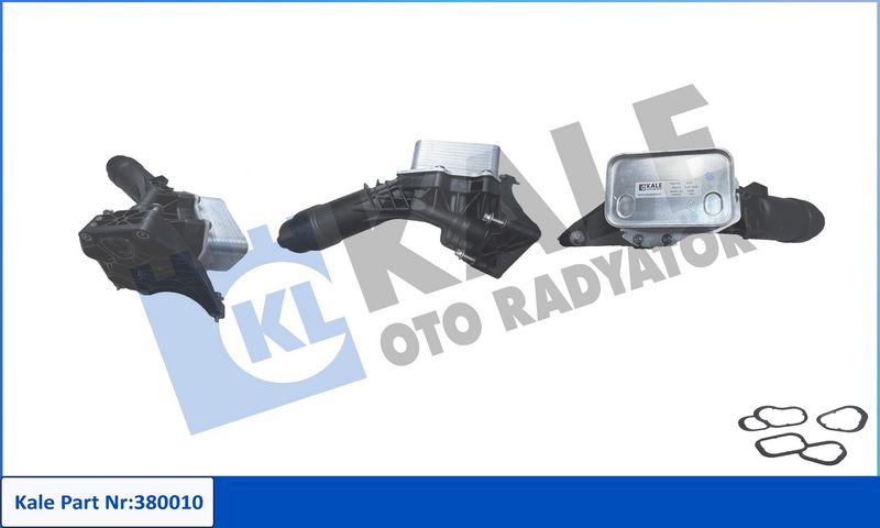 KALE-RADYATOR YAG SOGUTUCUSU BMW B46 B48 G42 G20 G28 G26 G30 G38 G60 G68 G32 G11 G01 G45 G02 G05 G06 G29 KOMPLE OEM: 11428580414 - KALE 380010 kodlu oto yedek parça görseli