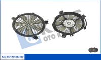 KALE-RADYATOR DAVLUMBAZLI FAN MOTORU KLİMA FANI MITSUBISHI L200 2.4L 4N15 KL2T EURO5 H-LINE 6 VİTES 15- / PAJERO 3.2L 4M41 V98W DİZEL 07- OEM: MN123607 - KALE 387480 kodlu oto yedek parça görseli