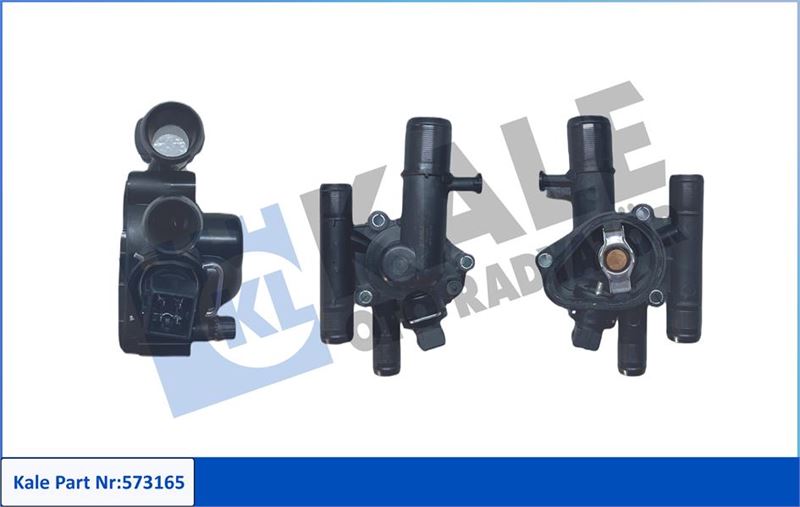 KALE-RADYATOR KOMPLE TERMOSTAT-PLASTİK GÖVDELİ 89 C NISSAN PRIMERA-RENAULT GRAND SCENIC II-MEGANE II-SCENIC II SUZUKI GRAND VITARA II OEM: 8200112054-8200674366--1106000QAF - KALE 573165 kodlu oto yedek parça görseli