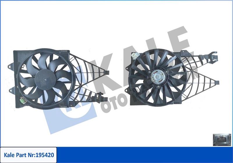 KALE FAN GRUBU DAVLUMBAZLI FIAT LINEA 1.3MJET 1.4T-JET 51785226 OEM: 51785226 - KALE 013501001 kodlu oto yedek parça görseli