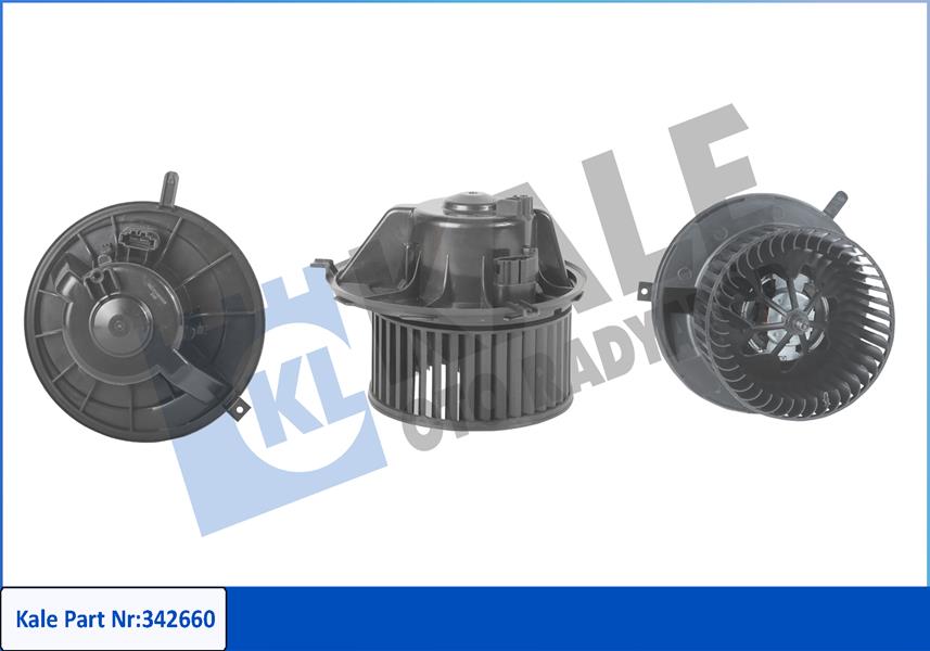 KALE KALORİFER MOTORU 12V CADDY III-GOLF V-VI-PLUS-JETTA III-PASSAT-TIGUAN-TOURAN-SCIROCCO-A3-OCTAVIA 05 1K1819015-1K1819015C-1K1819015E OEM: 1K1819015-1K1819015C-1K1819015E - KALE 342660 kodlu oto yedek parça görseli