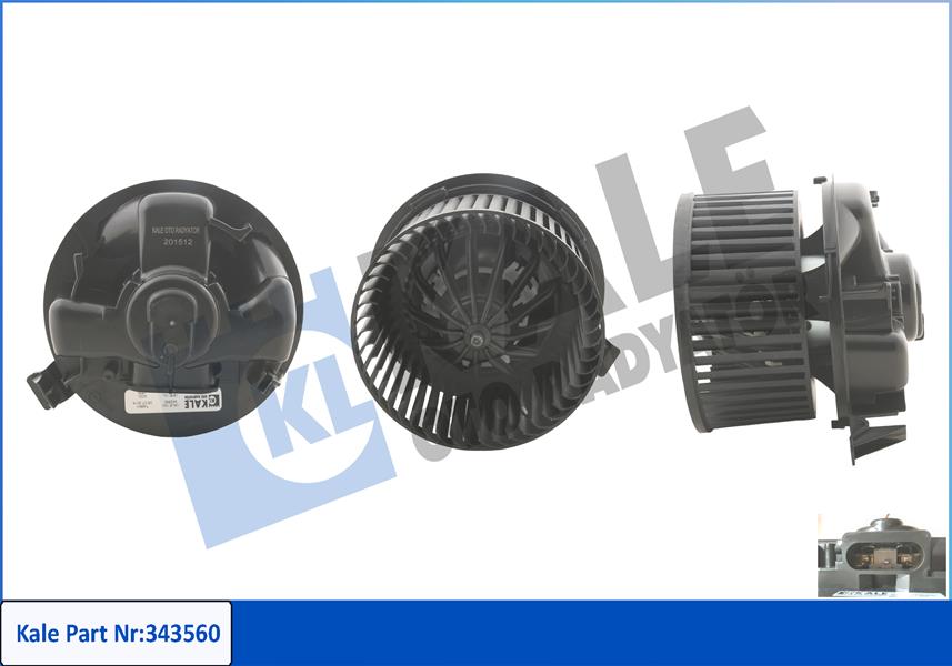 KALE KALORİFER MOTORU 12V CLIO III 1.2 16V-1.4 16V-1.6 16V-2.0 16V-1.5 DCI 05 7701062225-7701062226 OEM: 7701062225-7701062226 - KALE 343560 kodlu oto yedek parça görseli