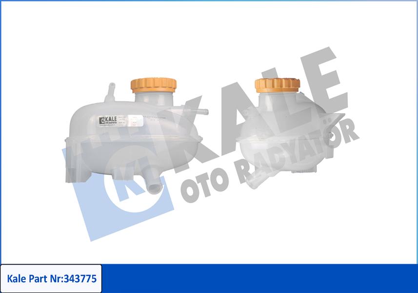 KALE GENLEŞME KAVANOZU KAPAKLI OPEL AGILA 1.0-1.2 16V TWİNPORT RADYATÖR EK SU DEPOSU 1304234-9129170 OEM: 1304234-9129170 - KALE 343775 kodlu oto yedek parça görseli