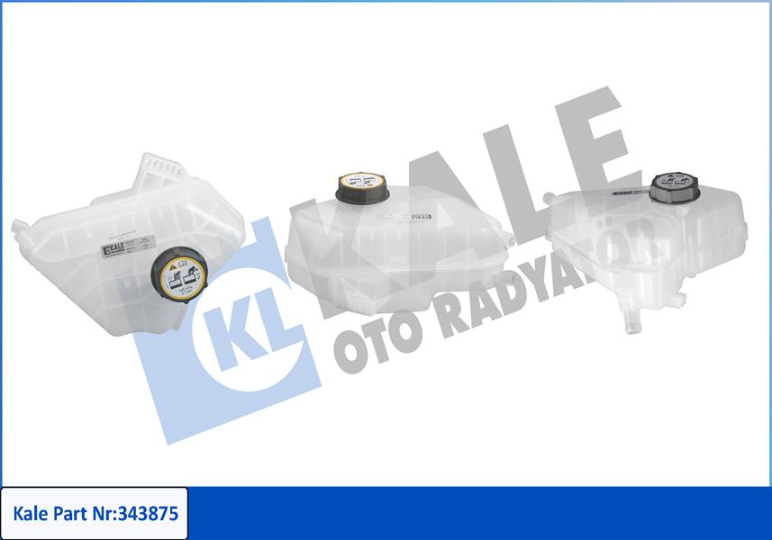 KALE RADYATOR YEDEK SU DEPOSU FIESTA VI 1.4TDCI 1.6TDCI 90PS 1.6 16V 08 KAPAKLI 1504818-8V218K218BB OEM: 1504818-8V218K218BB - KALE 343875 kodlu oto yedek parça görseli