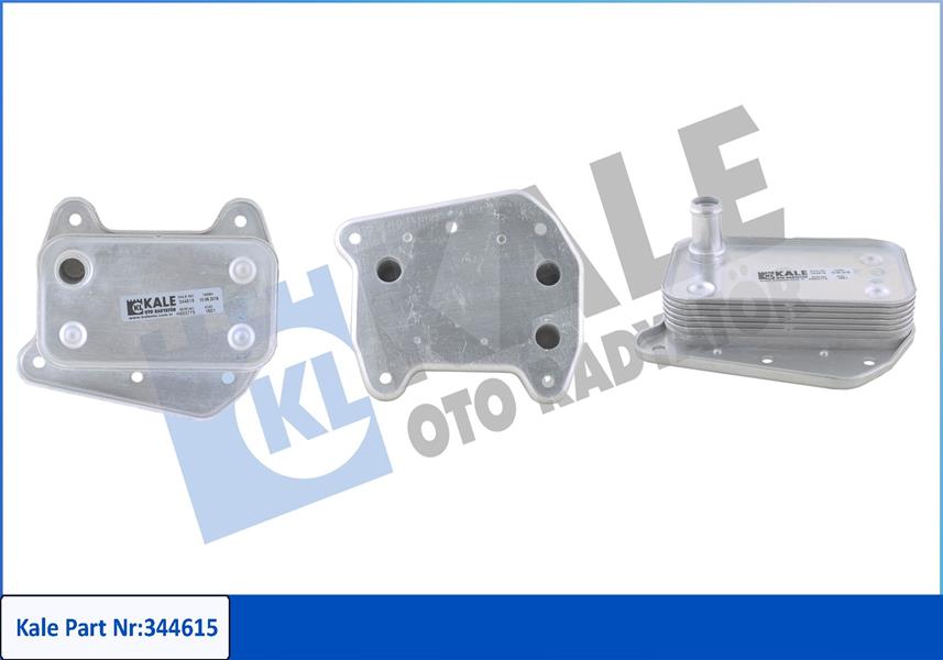 KALE YAG SOGUTUCUSU MERCEDES OM611 OM646 W203 CL203 W204 W211 W639 B901 B904 A6461880301 OEM: A6461880301 - KALE 344615 kodlu oto yedek parça görseli