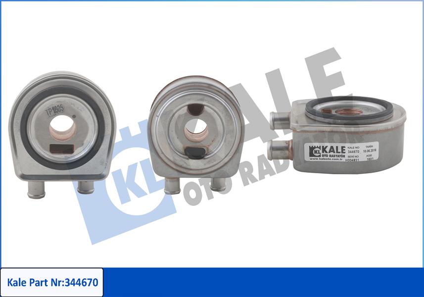 KALE YAĞ SOĞUTUCU RENAULT TRAFIC II 01 06 MEGANE I 96 MEGANE II 02 08 MASTER II 01 06 LAGUNA I-II 96 07 CLIO II 98 KANGOO 01 1.9dCi F9Q 7700114040-7700852778-7433507371 OEM: 7700114040-7700852778-7433507371 - KALE 344670 kodlu oto yedek parça görseli